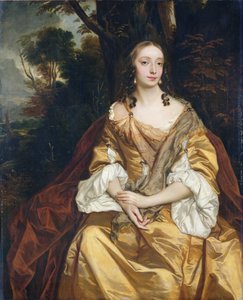 Retrato de una dama, probablemente Mary Parsons, luego Sra. Draper, c.1665